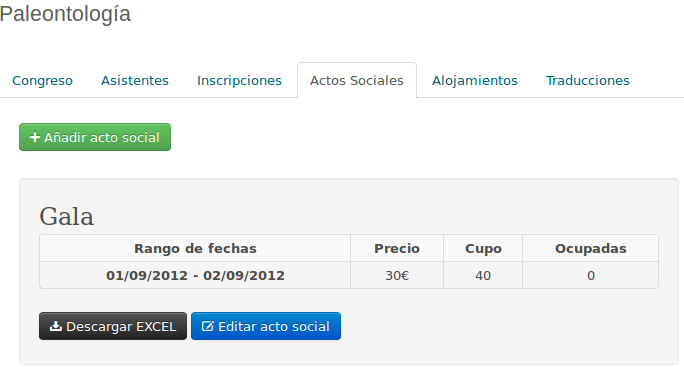 acto social